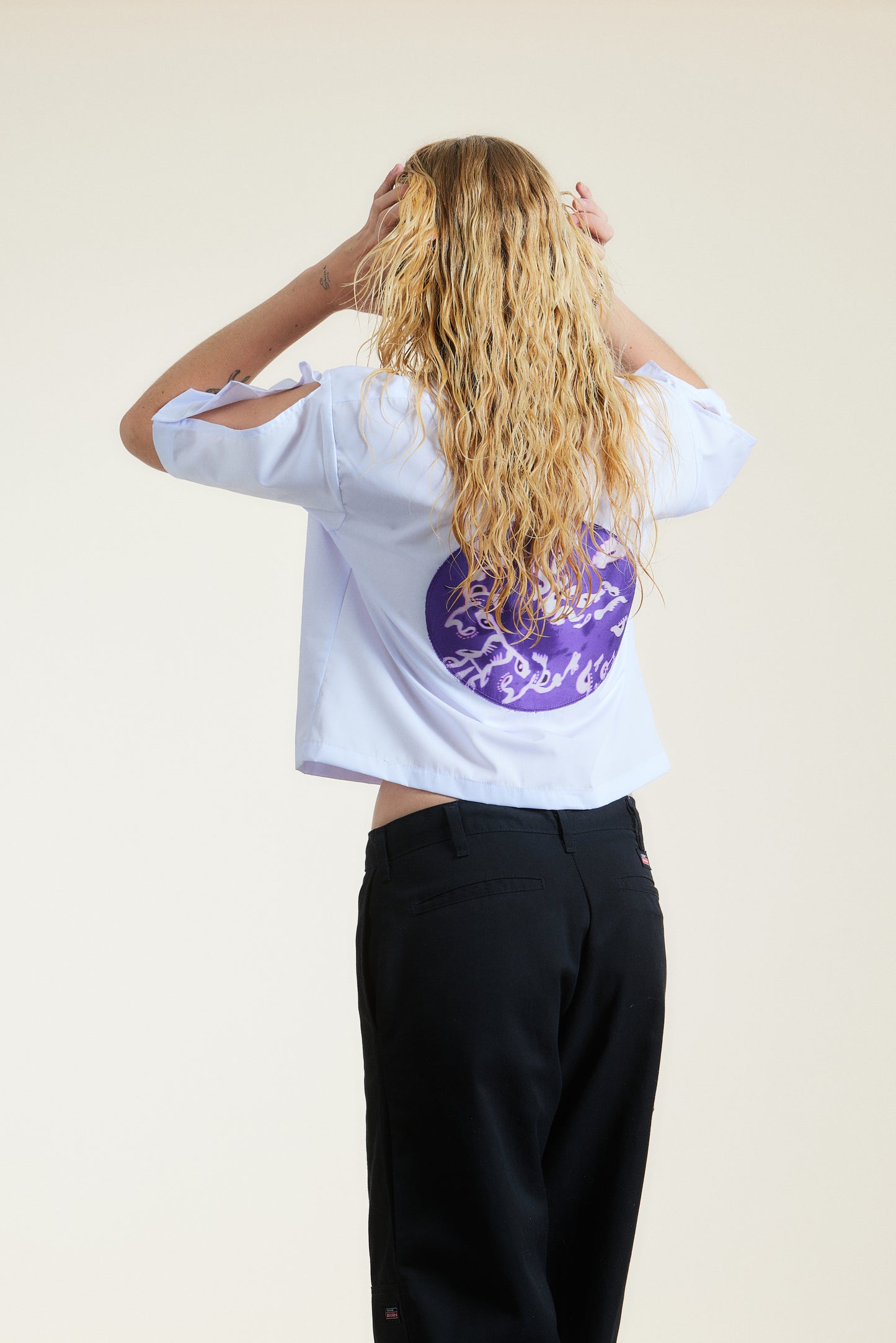 Purple Blaze Short Shirt