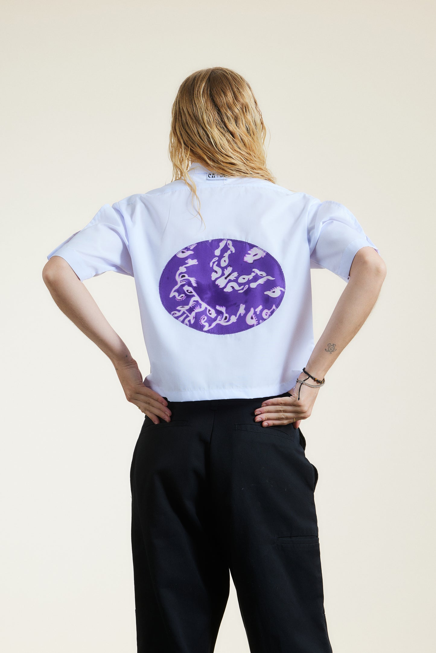 Purple Blaze Short Shirt