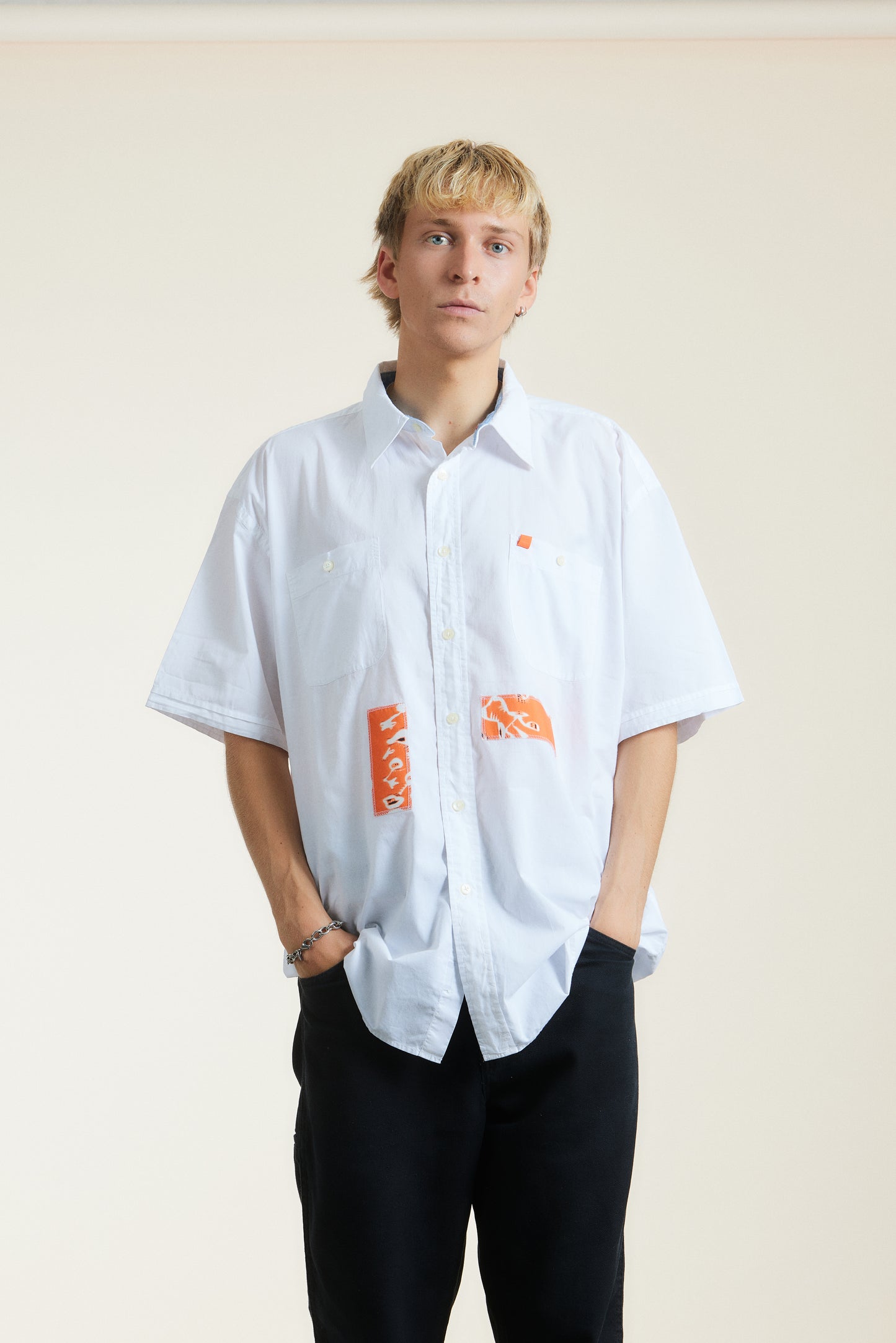 Orange Blaze Short Shirt